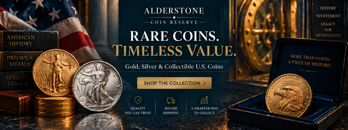 Alderstone Coin Reserve — Rare Coins. Timeless Value.